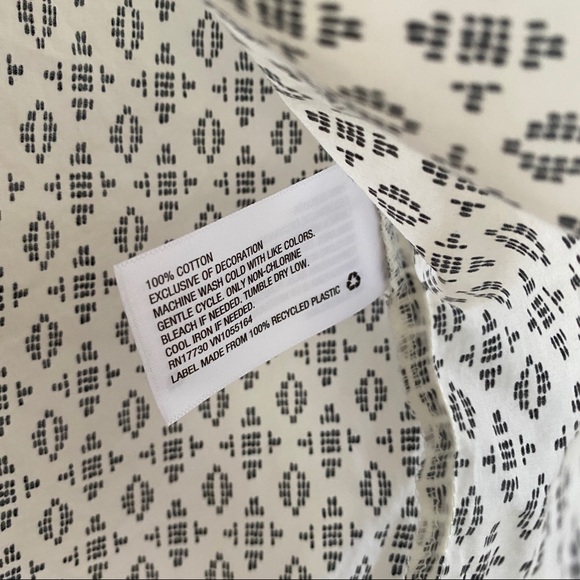 ✨ NWT A New Day Cotton Puff Sleeve Boho Blouse - Picture 7 of 8